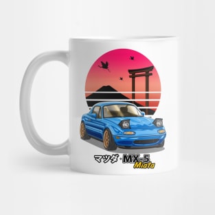 Blue MX5 Miata JDM Legend Mug